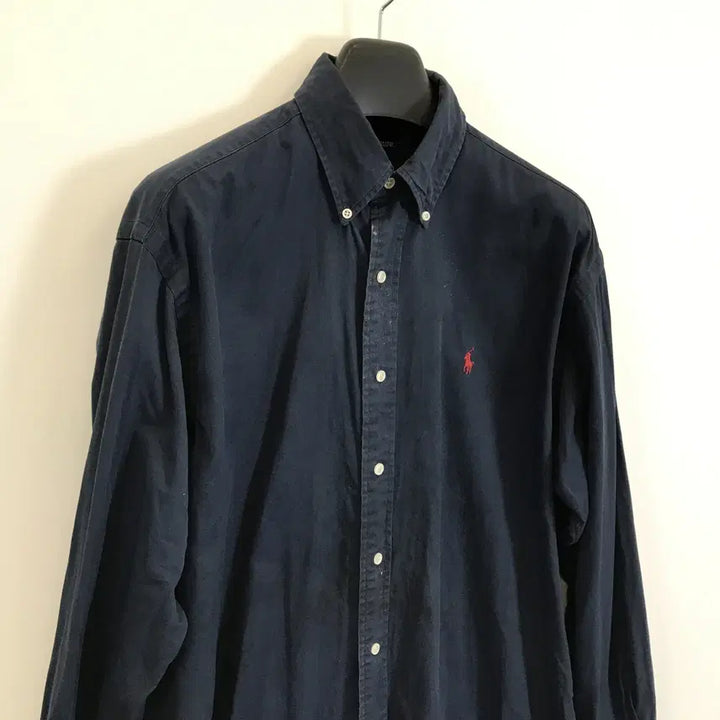 [SOLD OUT] 폴로 랄프로렌 빈티지 네이비 옥스포드셔츠 [M]