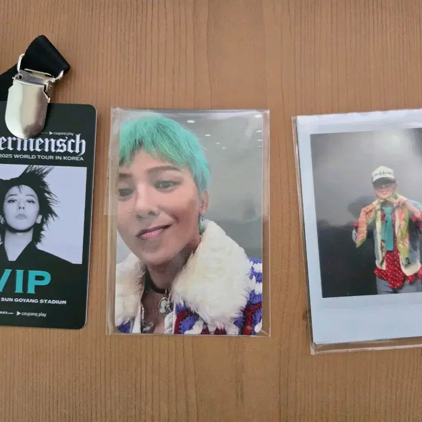 [BUNJANG] G-Dragon VIP Necklace &amp; Photocard / 지디 vip 목걸이 및 포카 팔아요