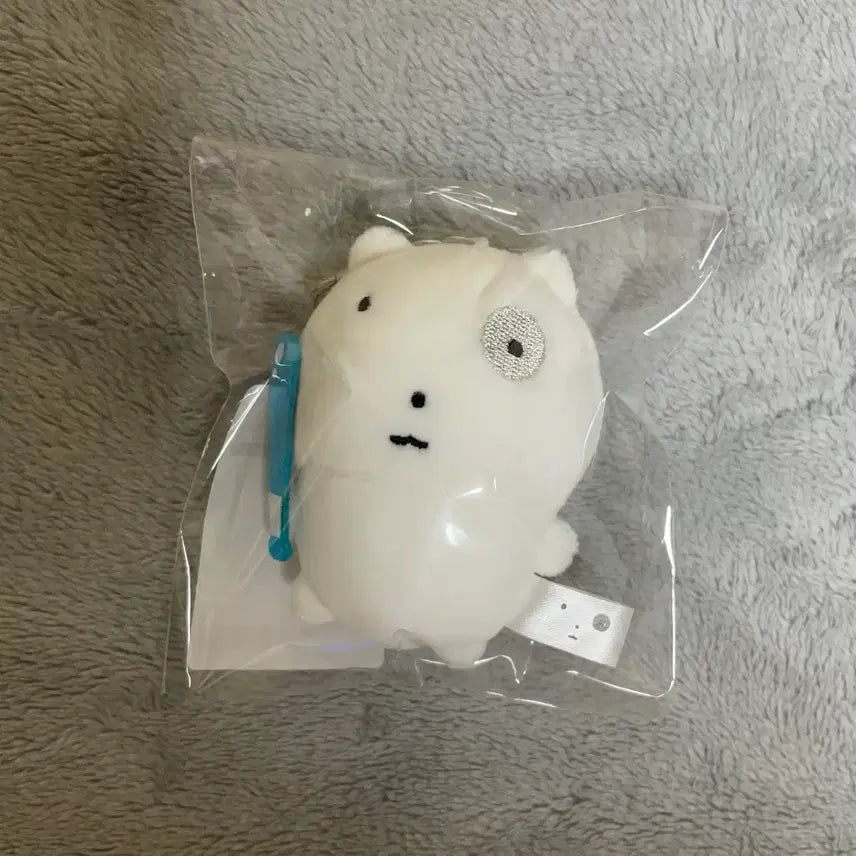 [BUNJANG] Round lab Nunchi Rabbit Plush Doll Keychain / 라운드랩 눈멍이 수분배트 인형키링 양도