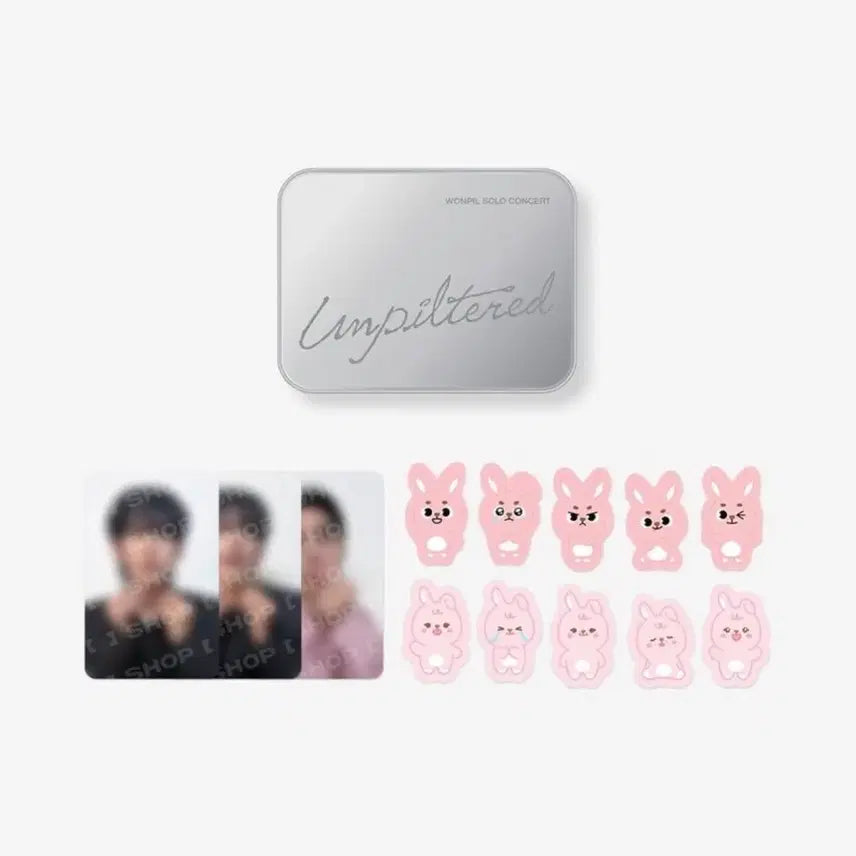 [BUNJANG] DAY6 Wonpil Unpiltered Concert MD Tin Case Set / 원필 Unpiltered 콘서트 MD 틴케이스 세트 굿즈