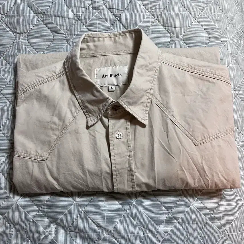 [BUNJANG] Artifects Washed Western Shirt / 아트이프액츠 워시드 웨스턴셔츠