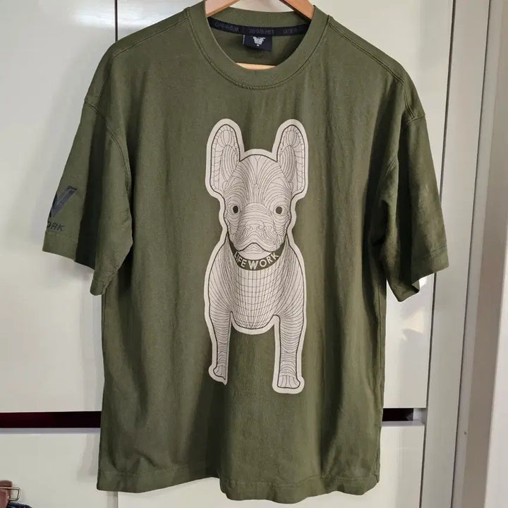 [BUNJANG] LifeWork Logo RAGDOLL Signature Cotton T-Shirt / 라이프워크 로고 라독 시그니처 코튼 실크켓LW225TS98221-100