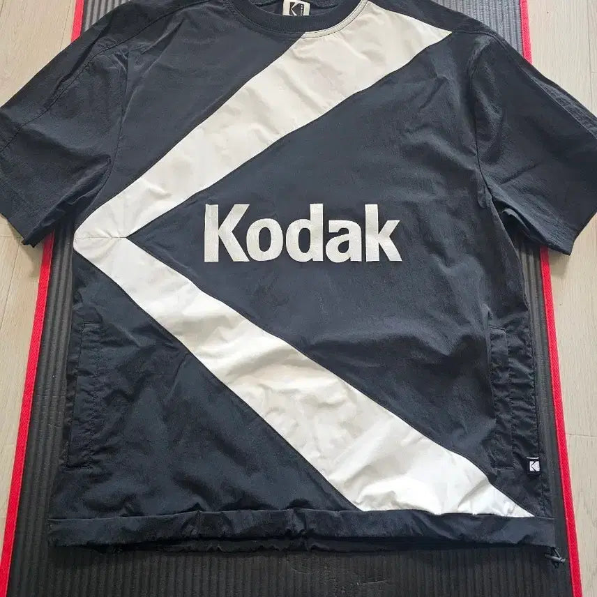 [BUNJANG] Kodak Short Sleeve Windbreaker Training Setup Cargo Pants / 코닥 반팔 바람막이 트레이닝 셋업 카고팬츠
