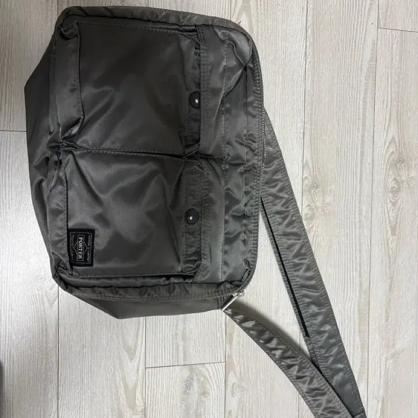 [BUNJANG] Porter Tanker Shoulder Bag L Stone Grey / 요시다포터 porter 탱커 숄더백 L