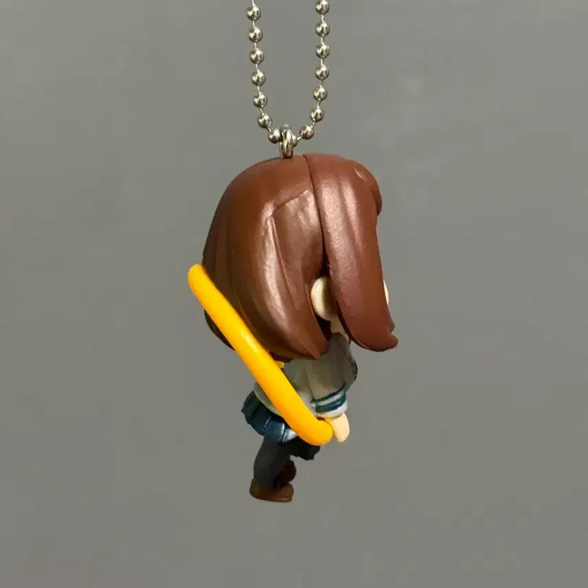 [BUNJANG] My Hero Academia Gonichiwa Dangling Figure Keychain (Ochaco Uraraka) / 나히아 곤니치와 대롱대롱 피규어 키링 (우라라카 오챠코)