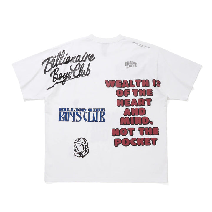[BUNJANG] BBC Billionaire Boys Club Garment Dyed Scrap Short Sleeve T-Shirt / [해외] BBC 빌리네어 보이즈 클럽 가먼츠 다이 스크랩 반팔 티셔츠