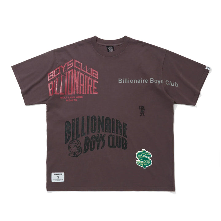 [BUNJANG] BBC Billionaire Boys Club Garment Dyed Scrap Short Sleeve T-Shirt / [해외] BBC 빌리네어 보이즈 클럽 가먼츠 다이 스크랩 반팔 티셔츠