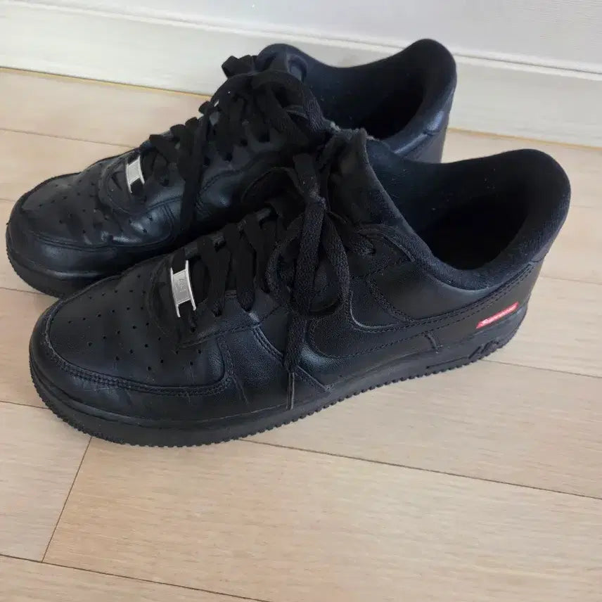 [BUNJANG] Nike x Supreme Air Force 1 Low Black / [270] 나이키 x 슈프림 에어포스 1 로우 블랙