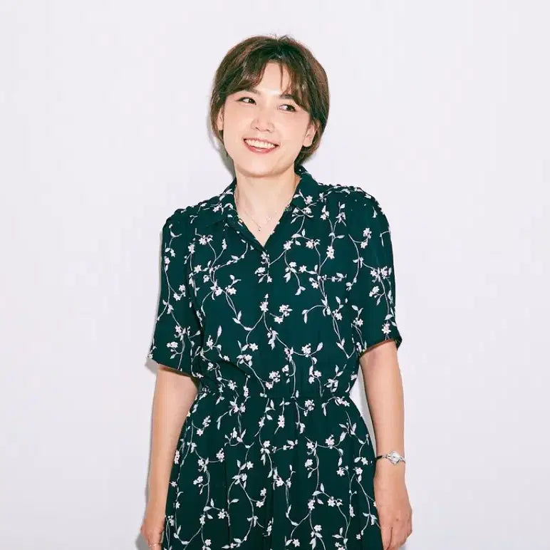 [BUNJANG] Studio Tomboiy Chiffon Floral Summer Dress / 스튜디오톰보이 쉬폰 여름원피스