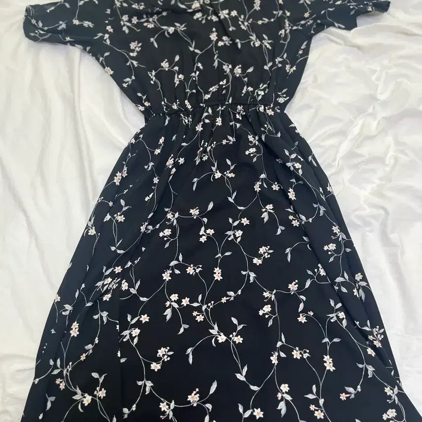 [BUNJANG] Studio Tomboiy Chiffon Floral Summer Dress / 스튜디오톰보이 쉬폰 여름원피스