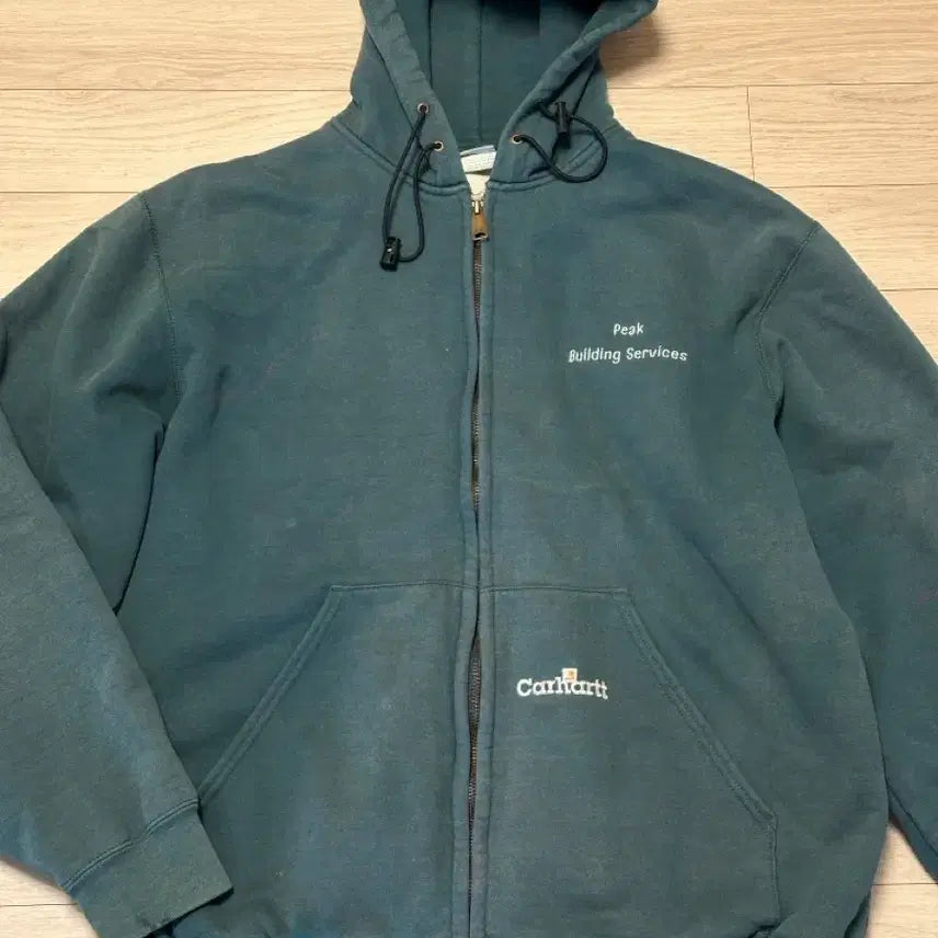 [BUNJANG] Carhartt K129 Vintage Hoodie Zip-up L / 칼하트 k129 빈티지 후드집업 L
