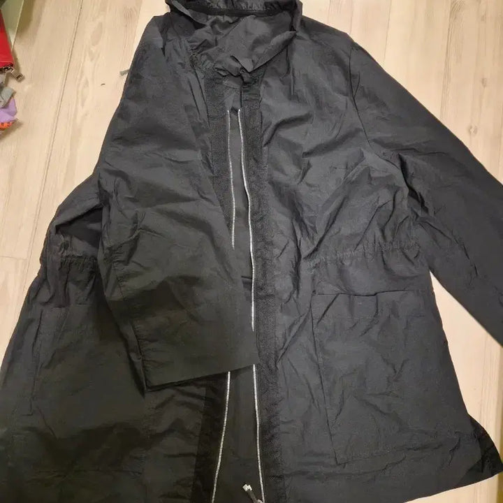 [BUNJANG] IDS Baba Black Windbreaker Jacket / 아이잗바바 바람막이자켓