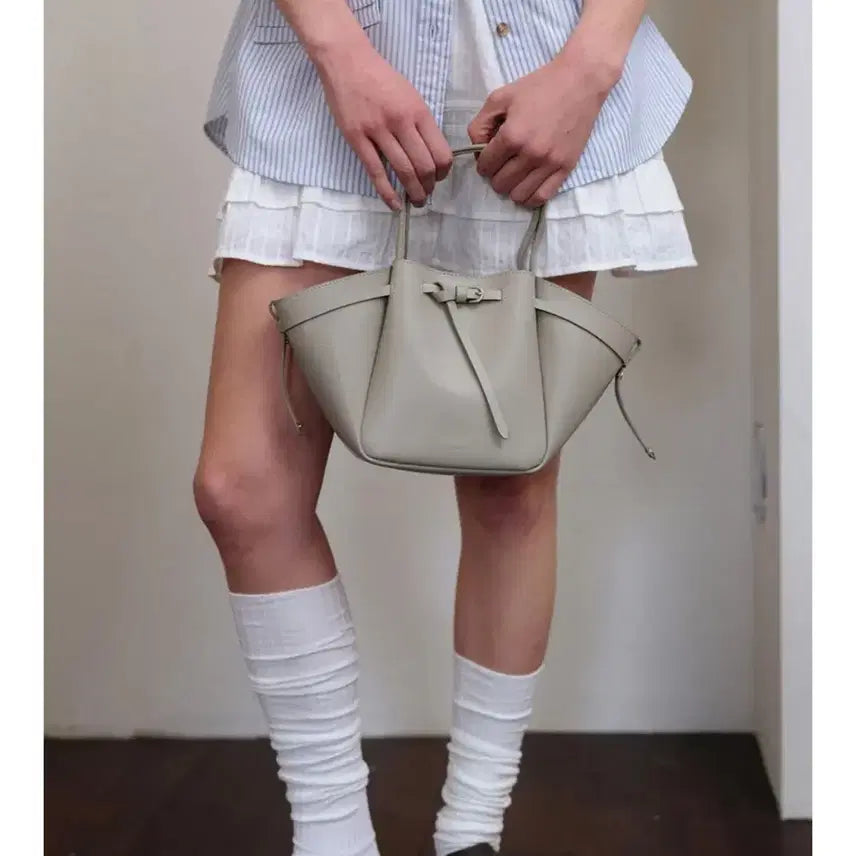 [BUNJANG] Polneat Petit Antos Bag Linen Plain / 폴뉴아 쁘띠 안토스백 린넨 플레인