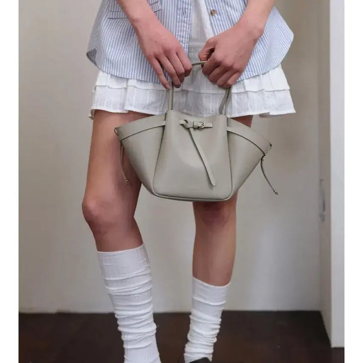 [BUNJANG] Polneat Petit Antos Bag Linen Plain / 폴뉴아 쁘띠 안토스백 린넨 플레인