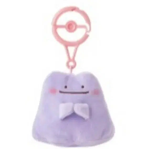 [BUNJANG] Pokemon Ditto Mascot Keychain / 포켓몬스터 메타몽 팝업, 수줍음을 타는 성격 메타몽 마스코트 키링