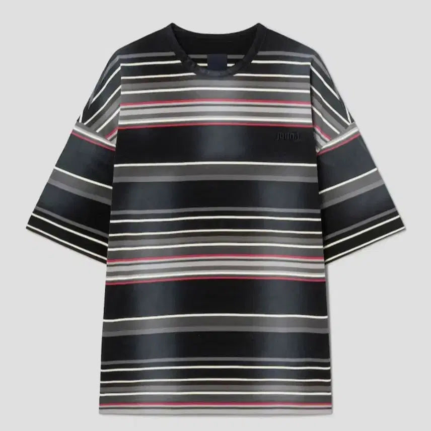 [BUNJANG] Juun.J 26ss Multi Stripe Short Sleeve Shirt L Size / (L)준지 26ss 멀티 스트라이프 숏슬리브