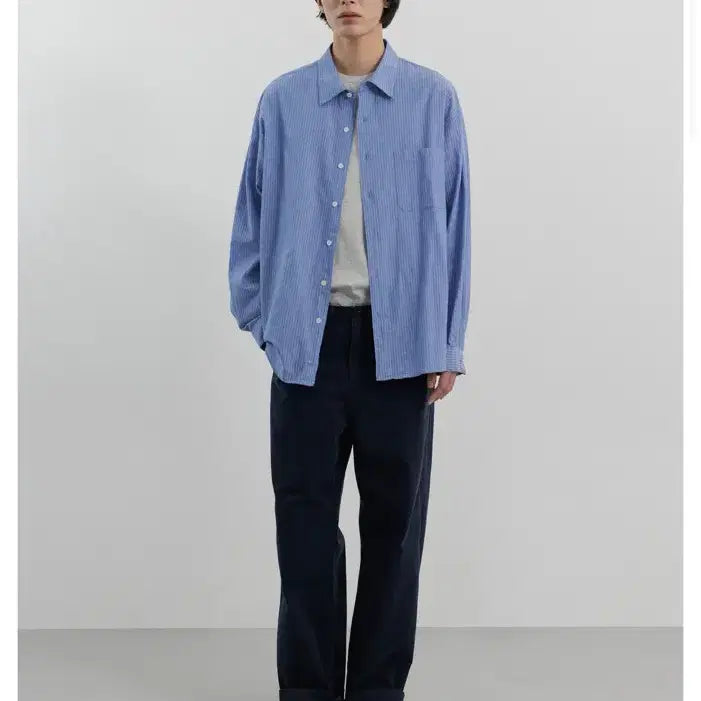 [BUNJANG] Blank Room Japan Fabric Shirt Size 3 / [새상품] 블랭크룸 재팬 페브릭 셔츠 3