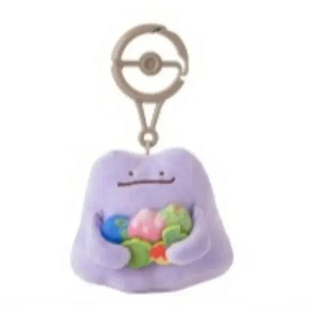 [BUNJANG] Pokemon Ditto Mascot Keyring / 포켓몬스터 메타몽 팝업, 대담한 성격 메타몽 마스코트 키링
