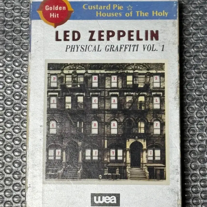 [BUNJANG] Led Zeppelin Physical Graffiti Vol. 1 Cassette Tape Oasis Records / 레드제플린 / 피지컬 그래피티 Vol.1 테이프 / 오아시스 레코드
