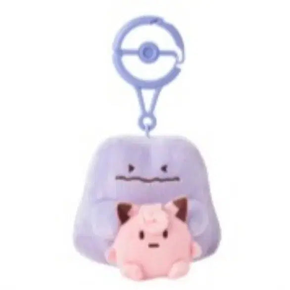 [BUNJANG] Pokemon Ditto Mascot Keyring / 포켓몬스터 메타몽 팝업, 외로움을 타는 성격 메타몽 마스코트 키링
