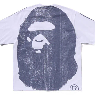 [BUNJANG] BAPE Water Print Ape Head Relaxed Fit Short Sleeve T-Shirt / [해외] 베이프 워터 프린트 에이프 헤드 릴렉스드핏 반팔 티셔츠