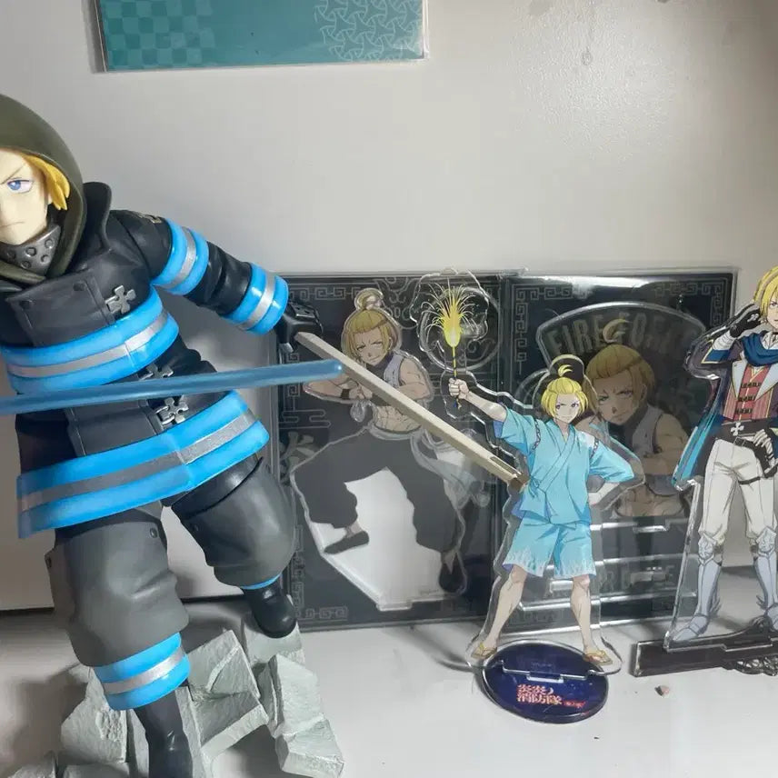[BUNJANG] Fire Force Arthur Boyle Bundle Set / 아서 보일 -화면에 나온거 일괄- 불꽃소방대