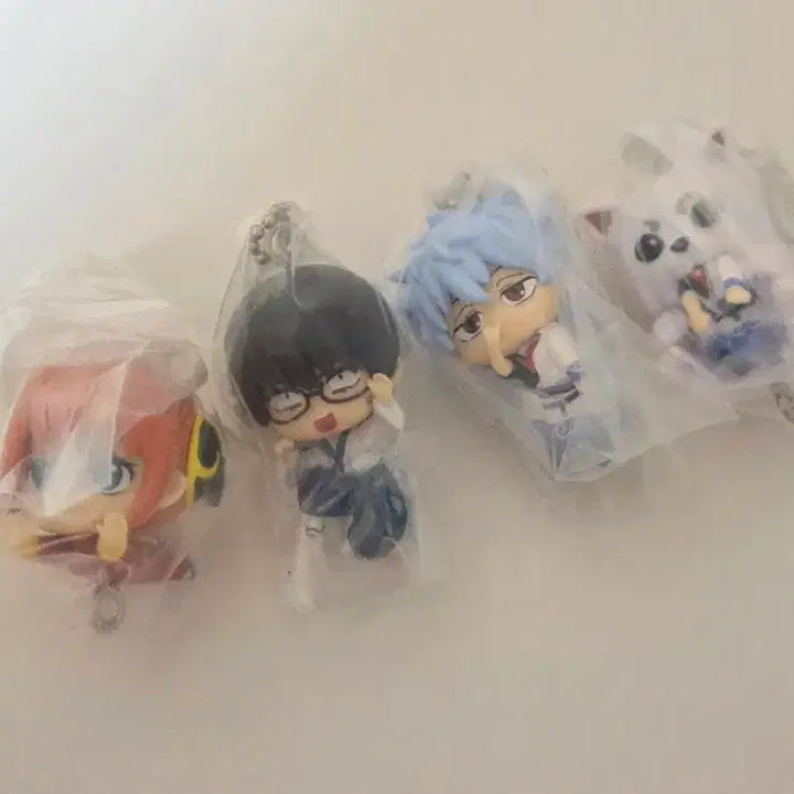 [BUNJANG] Gintama Connecting Mascot Keychain Gacha Full Set Vol. 2 / 은혼 연결 마스코트 키링 가챠 줄줄이 연결 마스코트 2탄 풀세트