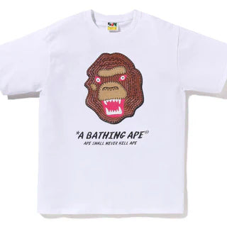 [BUNJANG] BAPE Embroidery Style Souvenir Logo T-Shirt / [해외] 베이프 엠브로이더리 스타일 수베니어 로고 반팔 티셔츠