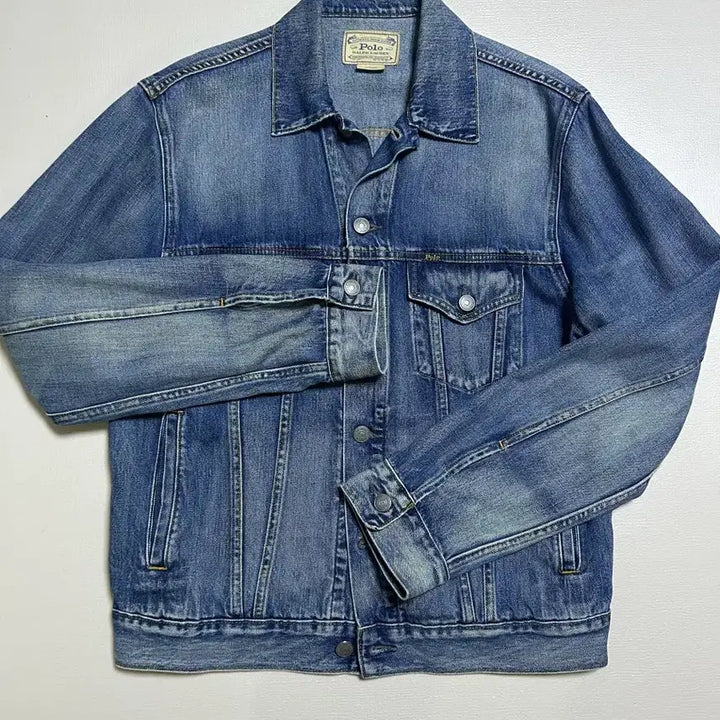 [BUNJANG] Polo Ralph Lauren Denim Trucker Jacket / 폴로 랄프로렌 데님 트러커 자켓