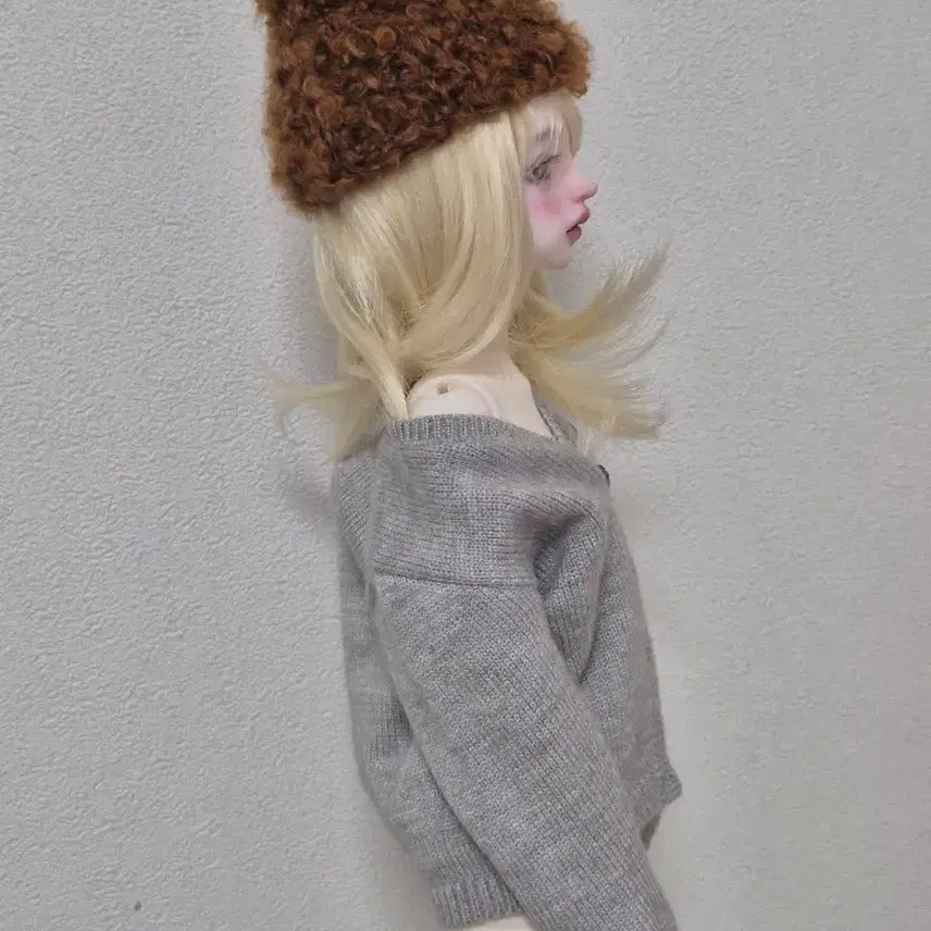 [BUNJANG] MSD BJD Doll Clothes Cardigan / 인형 가디건 msd 사이즈 구관 구체관절인형 옷