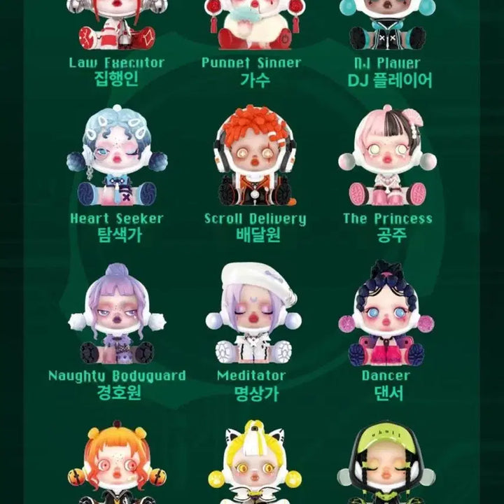 [BUNJANG] Popmart Skullpanda City of Night Full Box (12 Figures) / 팝마트 스컬판다 시티오브나이트 풀박스(12개)