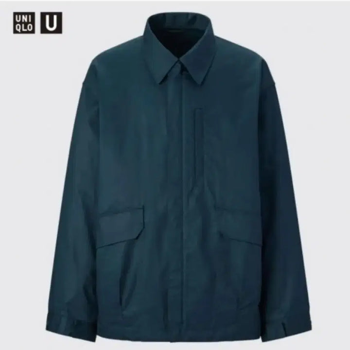 [BUNJANG] Uniqlo U Oversized Utility Jacket Green / [M]유니클로u 오버사이즈 유틸리티 자켓