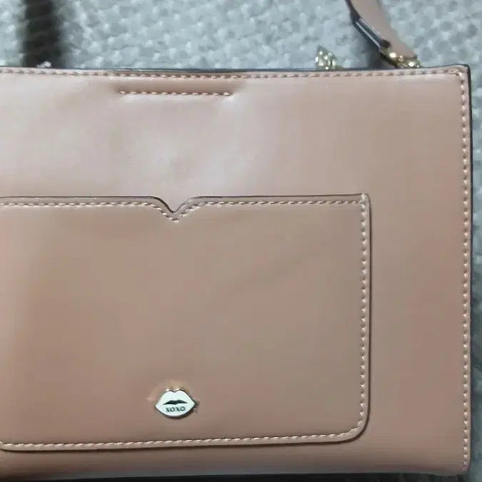 [BUNJANG] XOXO Beige Tote Bag Shoulder Bag / XOXO 베이지 토트백 숄더백