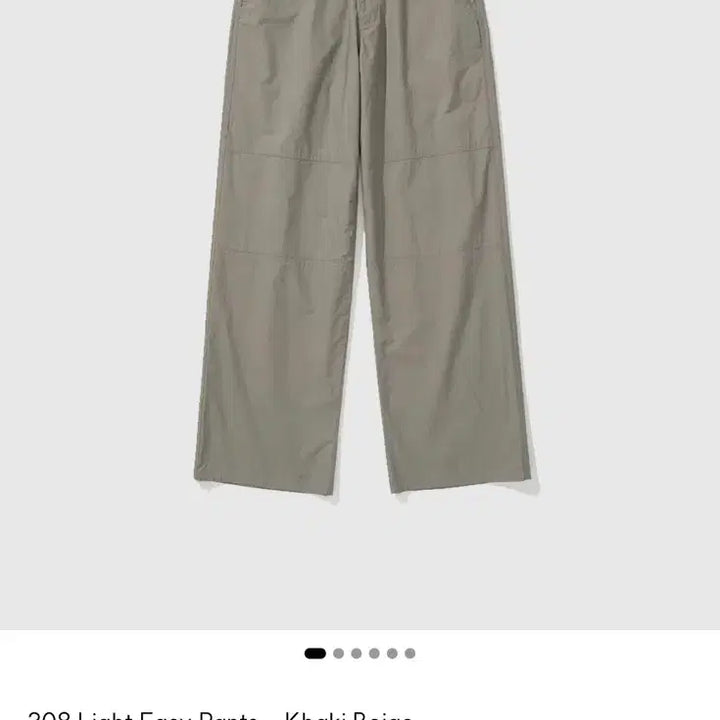 [BUNJANG] My Library 308 Light Easy Pants Khaki Beige L / 마이라이브러리 308 라이트이지팬츠 카키베이지 L
