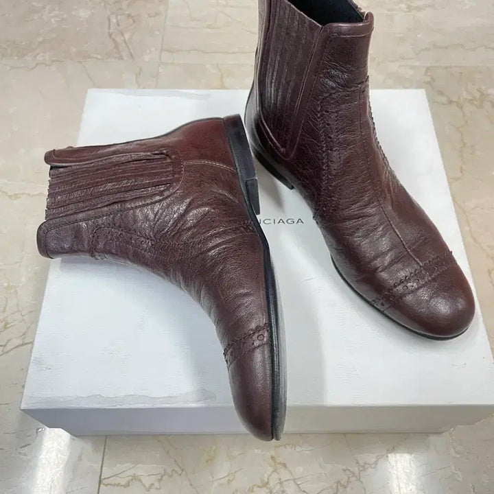 [BUNJANG] Balenciaga Brown Chelsea Boots FR35 / Balenciaga 정품 발렌시아가 브라운 첼시 부츠