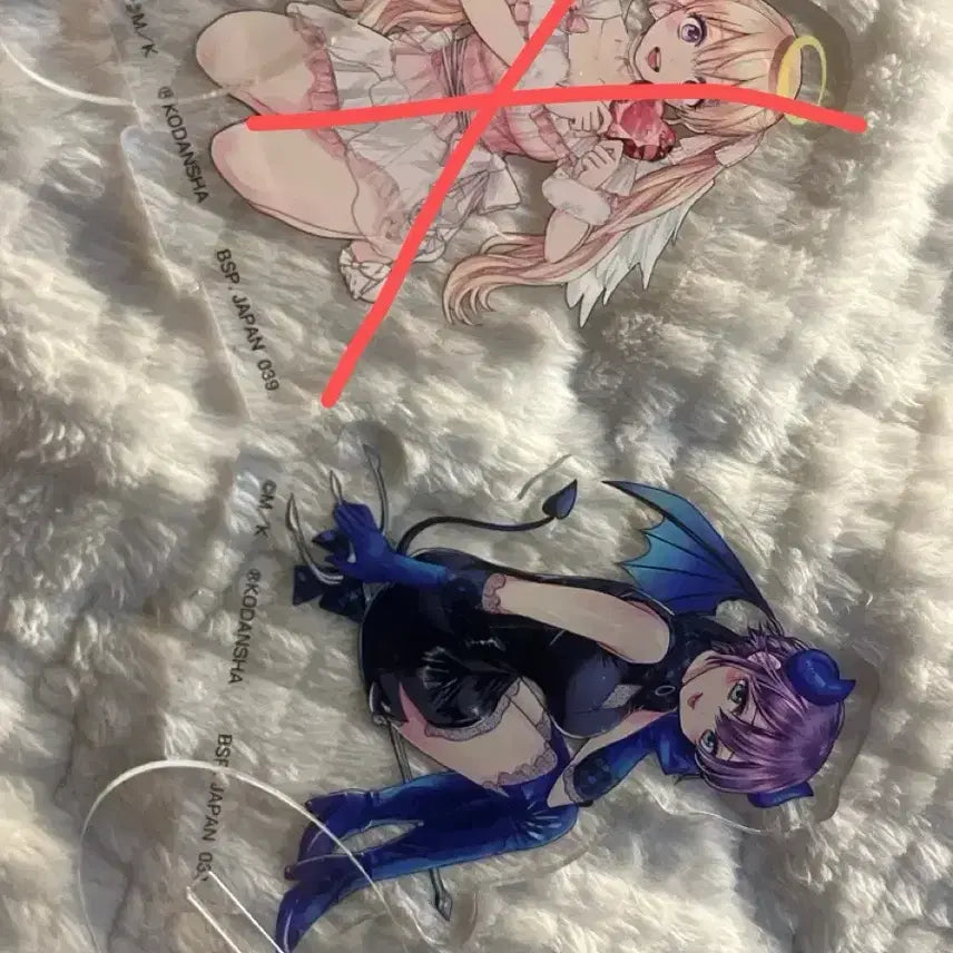 [BUNJANG] Bishoujo Angel &amp; Devil Acrylic Stand Bundle Set / 미소녀 천사 악마 아크릴 스탠드 일괄판매합니다!!