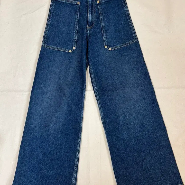 [BUNJANG] ZARA Semi-Wide Denim Pants EUR 34 / ZARA 독일 자라 세미와이드 데님 팬츠 EUR 34