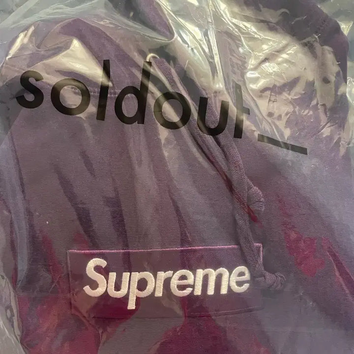 [BUNJANG] Supreme 23FW Box Logo Hoodie Purple / 슈프림 23FW 박스로고 후드 퍼플