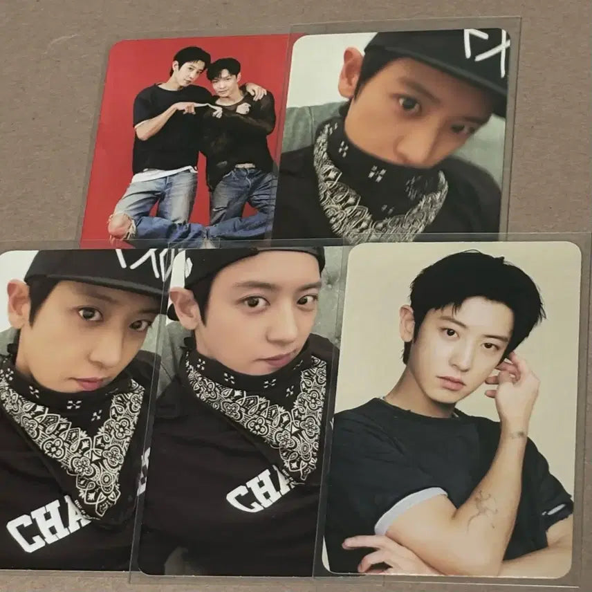 [BUNJANG] EXO Chanyeol Re-Verse Fanmeeting Trading Card Bundle Set / 엑소 찬열 리버스 팬미팅 트레카 포카 일괄 양도