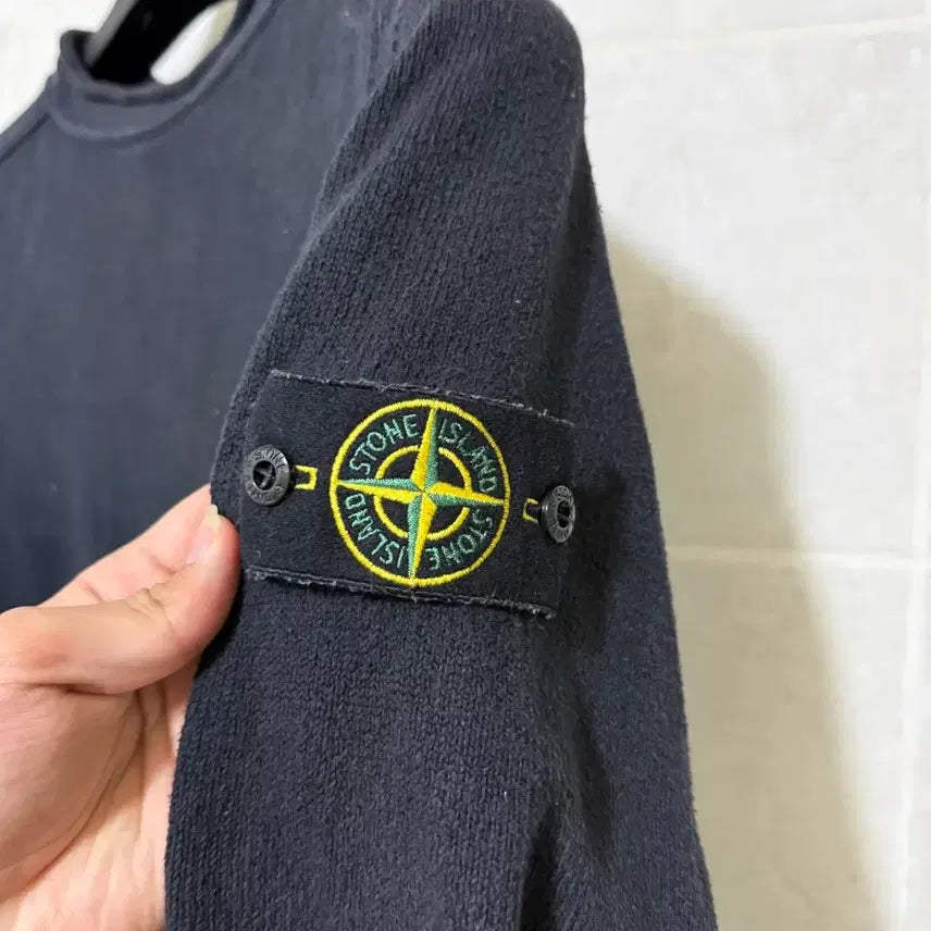 [BUNJANG] Stone Island Knit Sweater Black Size S / 스톤아일랜드 니트 S
