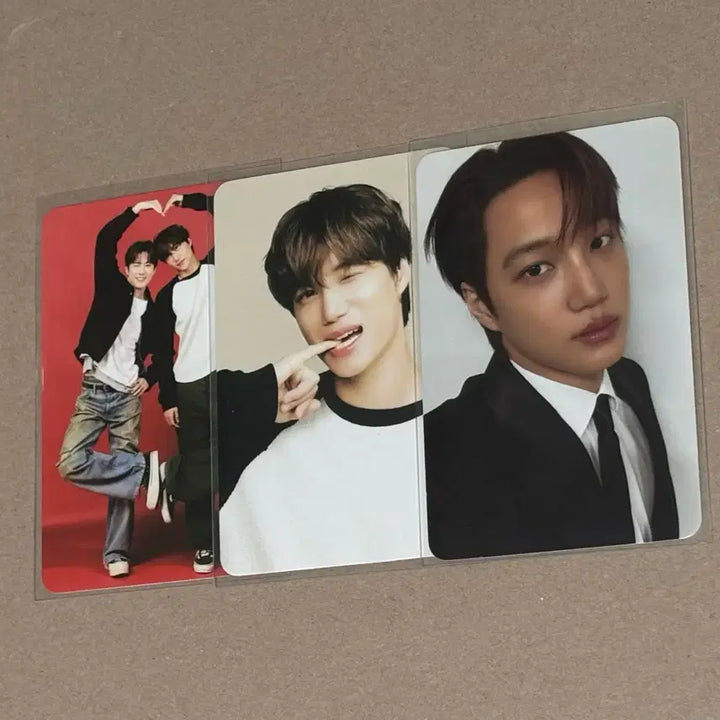 [BUNJANG] EXO Kai Jongin REVERB Fan Meeting Trading Card Bundle Set / 엑소 카이 종인 리버스 팬미팅 트레카 포카 일괄 양도