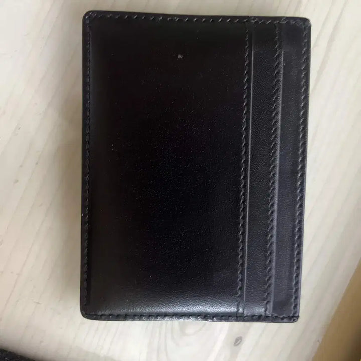 [BUNJANG] Saint Laurent Matelassé Leather Tiny Silver Monogram Card Case Black / 입생로랑 카드지갑 판매합니다