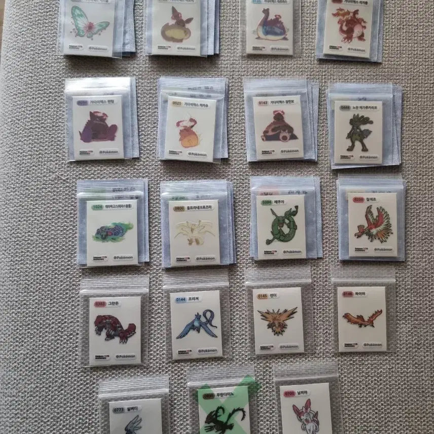 [BUNJANG] Pokemon Sticker Batch 5 / 포켓몬띠부씰 시즌5 판매합니다