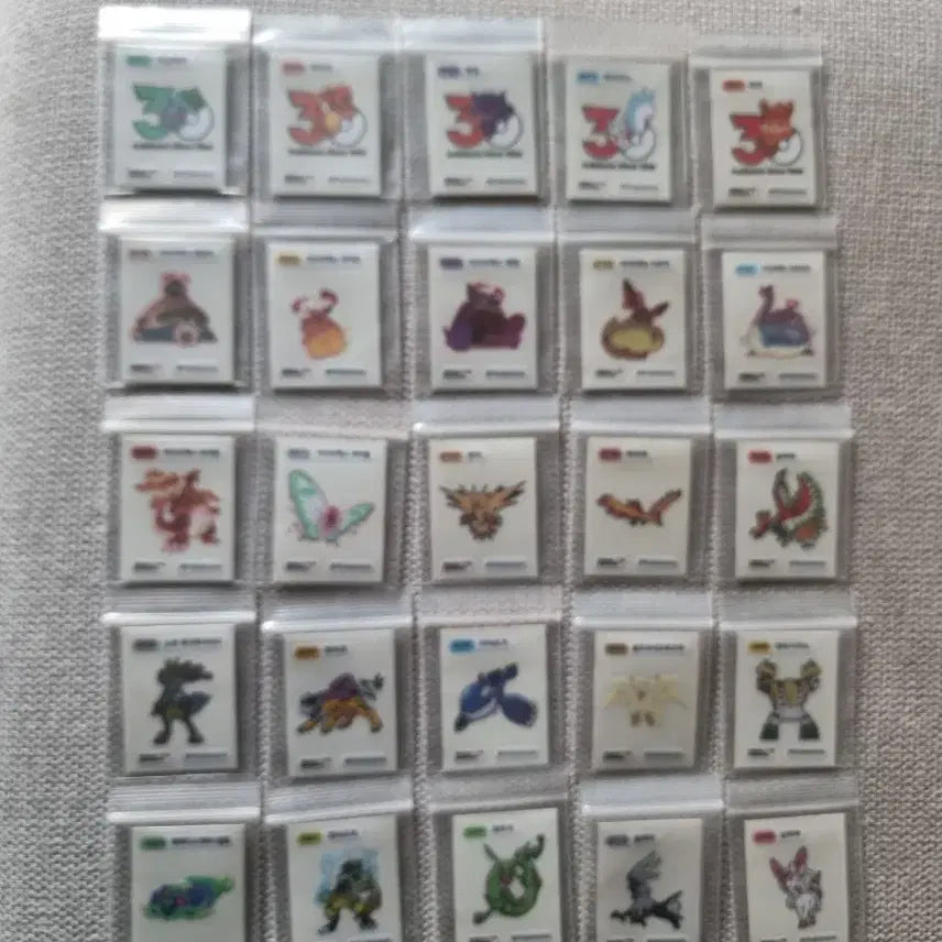 [BUNJANG] Pokemon Sticker Batch 5 / 포켓몬띠부씰 시즌5 판매합니다