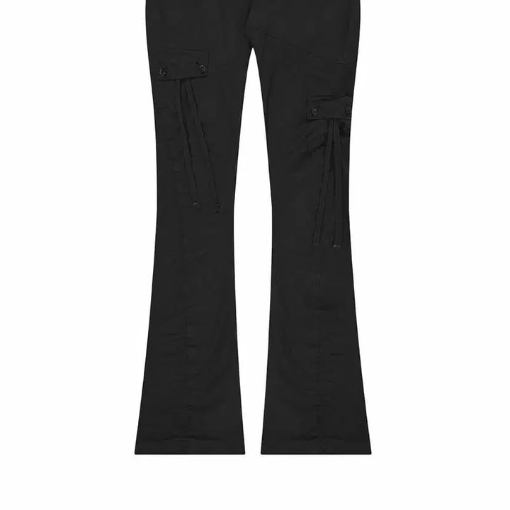 [BUNJANG] Bohemian Seoul Washed Shirring Cargo Pants Black M / (새상품) 보헤미안서울 WASHED 셔링 카고 팬츠 블랙 M