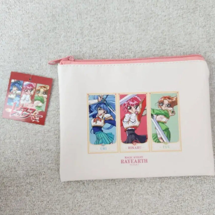[BUNJANG] Magic Knight Rayearth Pouch (New) / 마법기사 레이어스 파우치 새상품