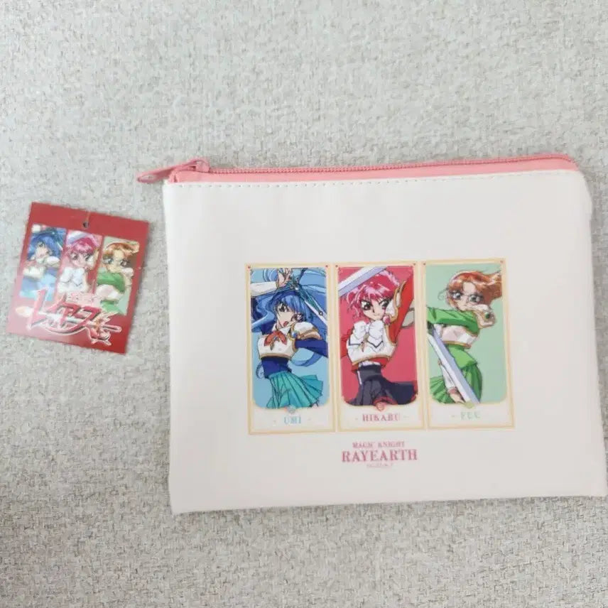 [BUNJANG] Magic Knight Rayearth Pouch (New) / 마법기사 레이어스 파우치 새상품