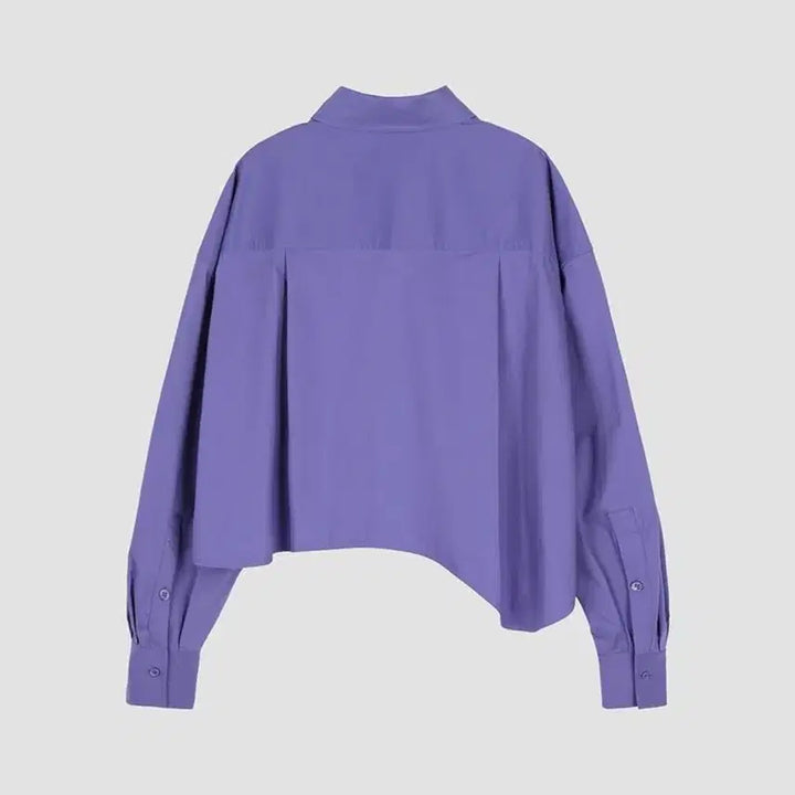 [BUNJANG] Recto Wave Detail Oversized Shirt / 렉토 웨이브 디테일 오버핏 셔츠 S