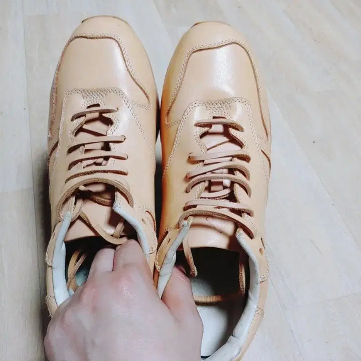 [BUNJANG] Hender Scheme Vegetable Tanned Leather Sneakers / 베지터블 스니커즈 yosida kawakami 헨더스킴 5/13