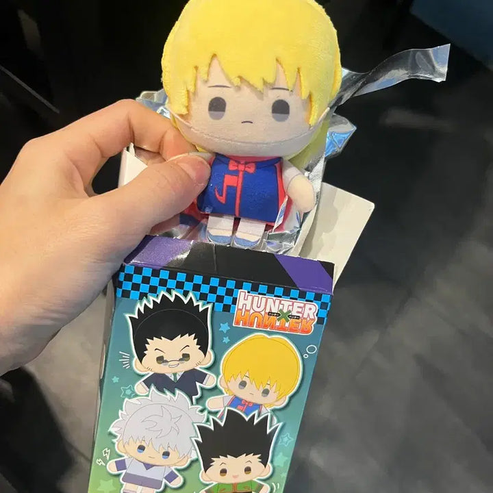 [BUNJANG] Hunter x Hunter Mini Plush Random Keyring - Kurapika / 단순개봉 새상품) 헌터헌터 눌셋 미니 봉제인형 랜덤 키링 - 크라피카